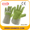 Vinyl Artificial Leather Industrial Safety Work Gloves (41015)